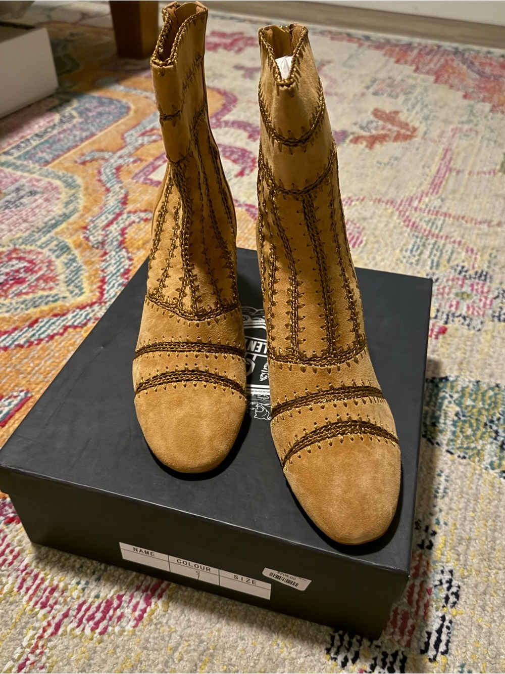 NWT Silent D Suede Booties size 39